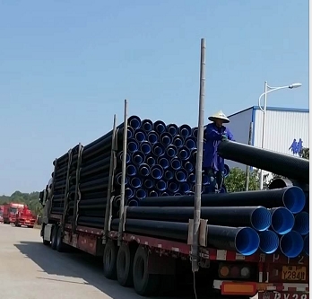 平江縣（xiàn）工地 200.300PE波紋管（guǎn）發貨（huò）